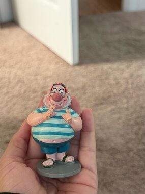 Disney Mr. Smee Figurine - 3-4.9" Peter Pan Collectible Character